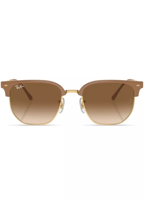 Ray-Ban New Clubmaster square-frame sunglasses - Brown