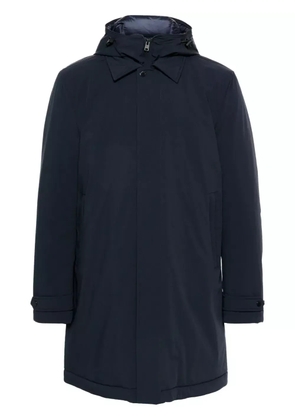 Woolrich hooded coat - Blue