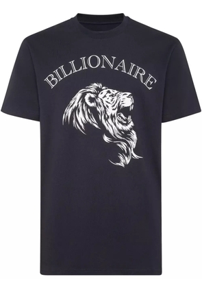 Billionaire logo-print T-Shirt - Blue