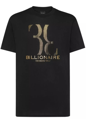 Billionaire logo-print T-shirt - Black