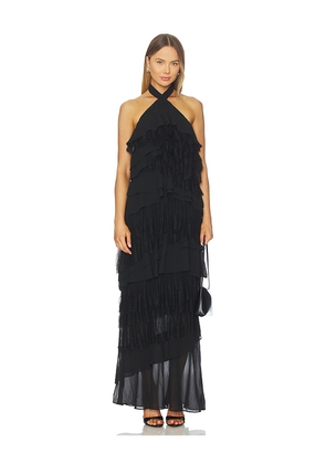 Tularosa Kellen Gown in Black. Size L. Also in M, S, XL, XS, XXS.