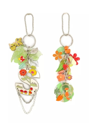 Amir Slama Bijoux brass keyring - Silver