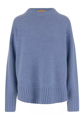 Guest In Residence crew-neck cashmere sweater - Blue