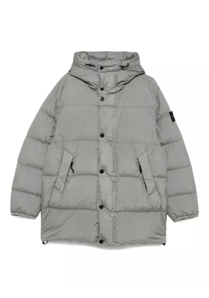 Stone Island hooded coat - Grey