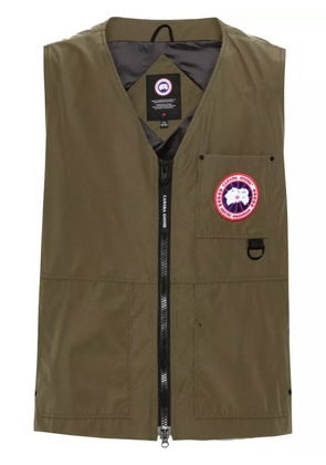 Canada Goose Canmore logo-patch gilet - Green