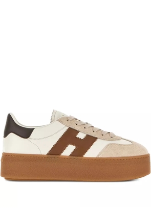Hogan H698 platform sneakers - Neutrals