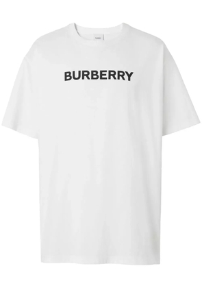 Burberry logo-print cotton T-shirt - White