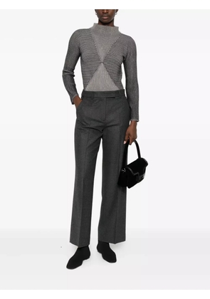 Emporio Armani striped sweater - Grey