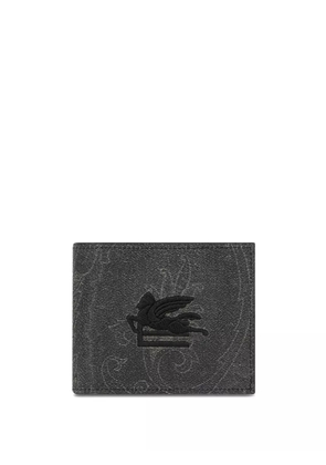 ETRO Pagaso-motif printed wallet - Black