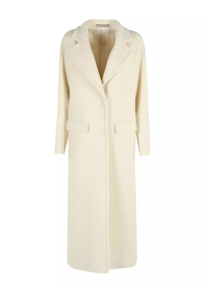 Tagliatore Carine flap-pocket coat - Neutrals
