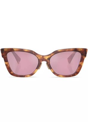 Miu Miu Eyewear cat-eye frame sunglasses - Black