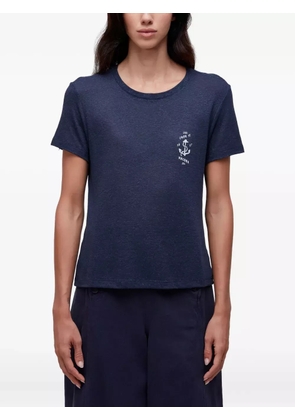 Osklen Casa da Ancora linen T-shirt - Blue