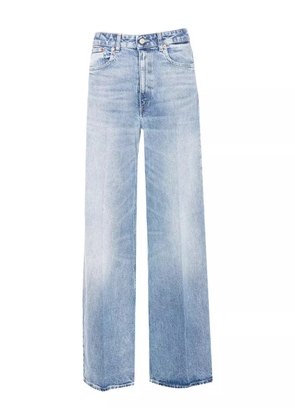 DONDUP Beatrix patch-logo jeans - Blue