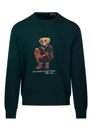 Ralph Lauren Collection bear-motif sweatshirt - Green