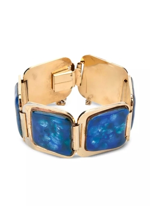 Rewind Vintage Affairs 1970s crystal-embellished bracelet - Metallic