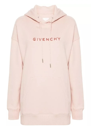 Givenchy 4G-motif cotton hoodie - Pink