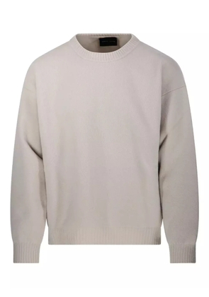 Roberto Collina crew neck sweater - Neutrals