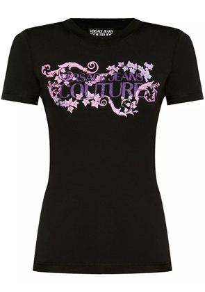 Versace Jeans Couture logo-print T-shirt - Black