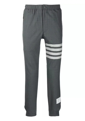 Thom Browne plain weave suiting track pants - Grey