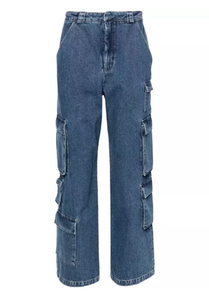 Axel Arigato Roam wide-leg cargo jeans - Blue