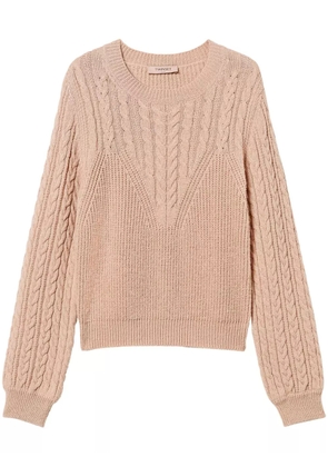 TWINSET cable-knit sweater - Neutrals