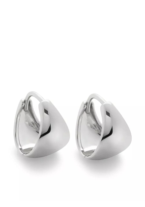 Monica Vinader Tapered Huggie earrings - Silver