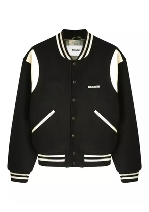 BARROW logo-embroidered bomber jacket - Black