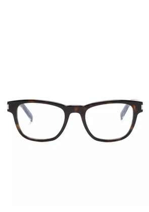 Saint Laurent Eyewear SL 664 square-frame glasses - Brown