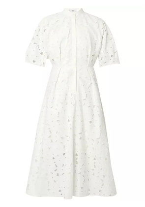 ERDEM short-sleeve midi dress - White