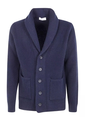 Filippo De Laurentiis shawl-collar cardigan - Blue