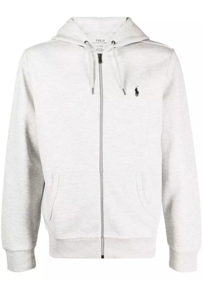 Polo Ralph Lauren Pony logo zip-up hoodie - Grey