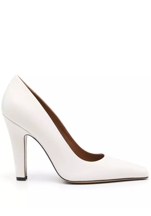 Paris Texas 100mm Belle pumps - White