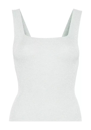 TWINSET ribbed-knit tank top - Green