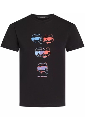 Karl Lagerfeld printed T-shirt - Black