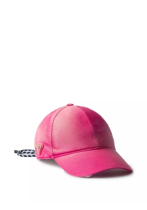 Prada cotton baseball cap - Pink