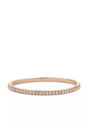 Pragnell 18kt rose gold expandible diamond bracelet - Pink