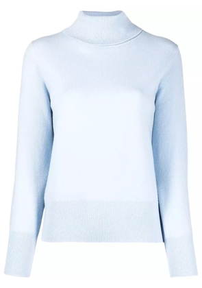 N.Peal cashmere roll-neck jumper - Blue