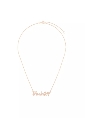 True Rocks F necklace - Metallic