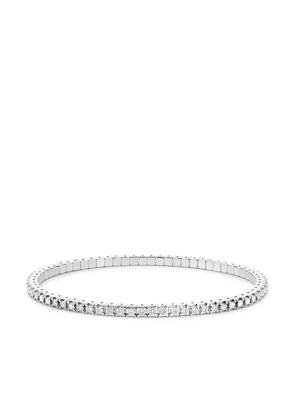 Pragnell 18kt white gold diamond expandable bracelet - Silver