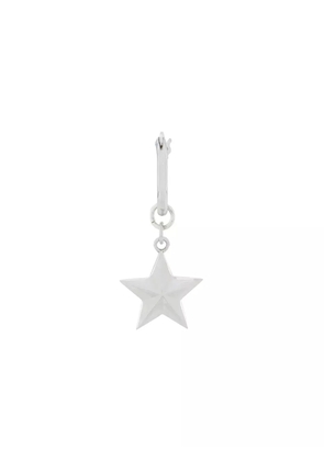 True Rocks mini Star hoop earring - Silver