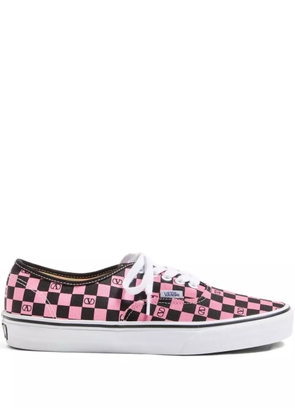 Valentino Garavani x Vans VLogo Checkerboard-print low-top sneakers - Pink