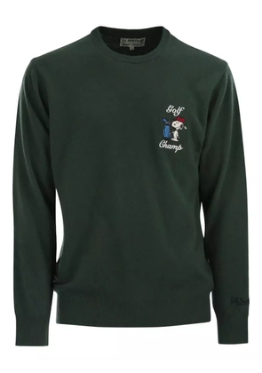 MC2 Saint Barth Heron embroidered sweater - Green