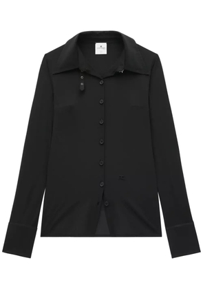 Courrèges Second Skin shirt - Black