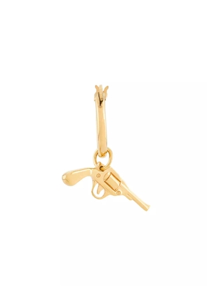 True Rocks pistol hoop earring - Gold