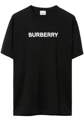 Burberry logo-print cotton T-shirt - Black
