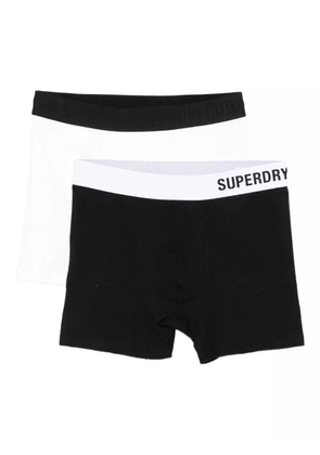 Superdry logo-waistband boxer set - Black