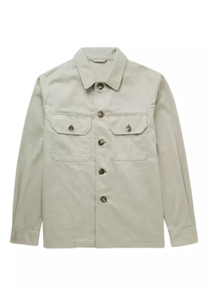 Doppiaa buttoned-fastening shirt jacket - Green