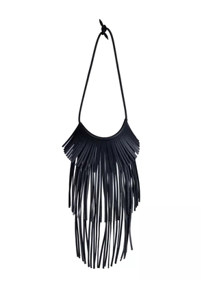 Liviana Conti fringed necklace - Black