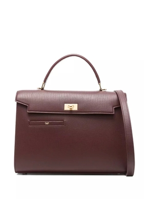 Anya Hindmarch leather tote bag - Red