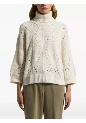 Peserico roll-neck sweater - Neutrals